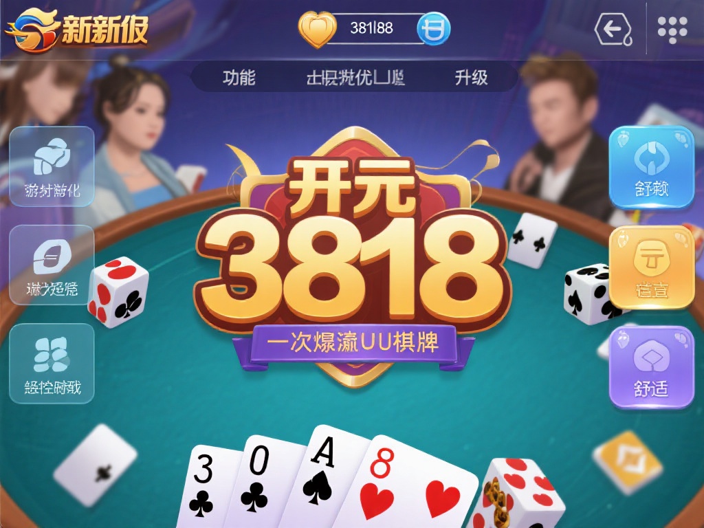 最新版本的开元3818棋牌在功能和设计上进行了全面