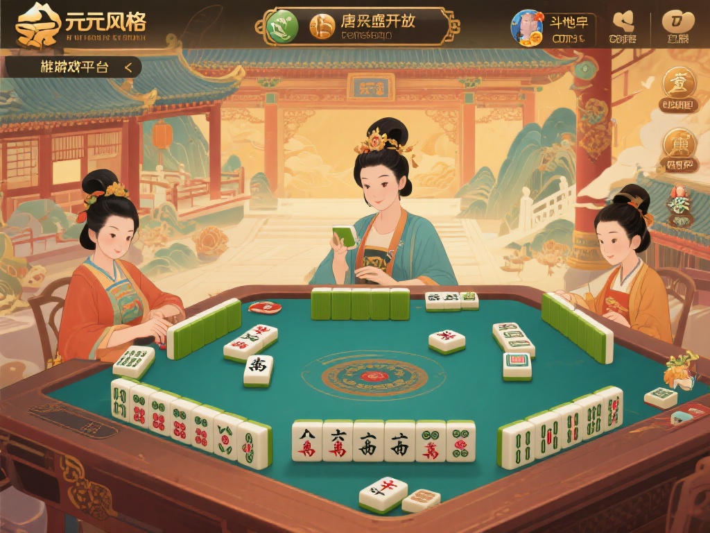 开元风格，源于唐代开元盛世，象征着繁荣与开放。在棋