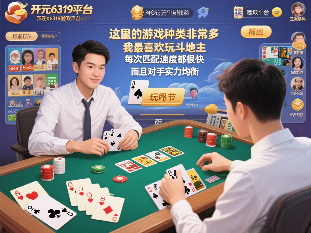 开元6319棋牌游戏平台:畅享顶级娱乐体验 (开元6319棋牌游戏平台:畅享顶级娱乐体验,尽在指尖!) 小李是一位普通的白领,平时工作压力较大,常常通过棋